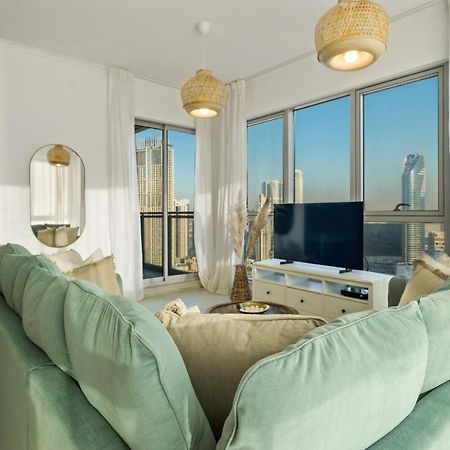 Chic And Zen Apartment, Near Burj Khalifa Tower 두바이 외부 사진