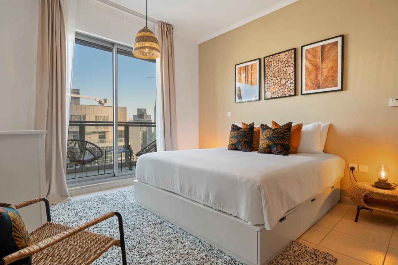 Chic And Zen Apartment, Near Burj Khalifa Tower 두바이 외부 사진